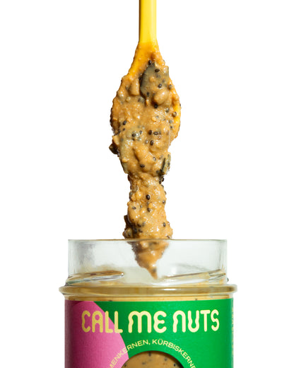 Close Up Peanut Butter auf Löffel